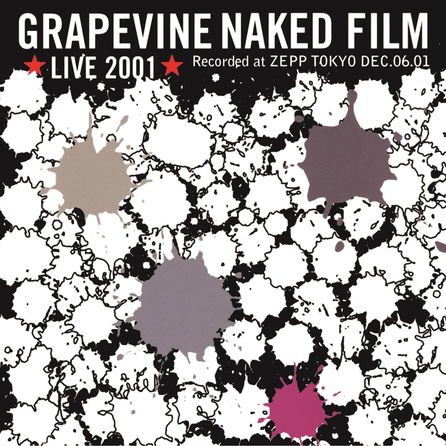 GRAPEVINE LIVE 2001 «NAKED FILM» и другое (DVD)