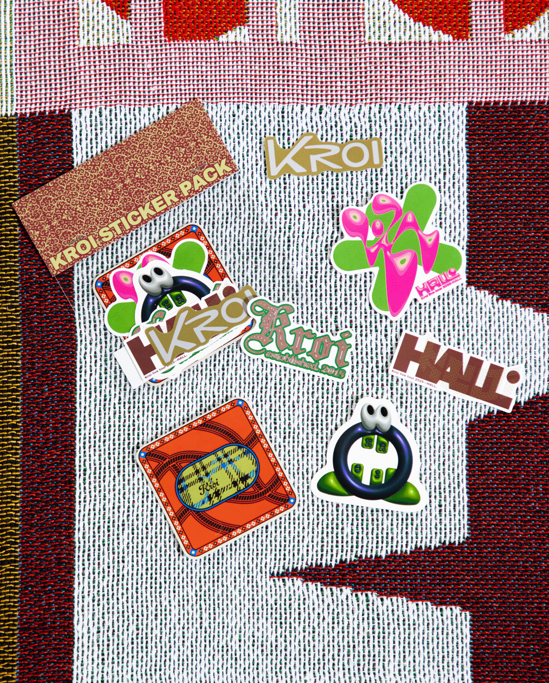 "Hall"Sticker Pack