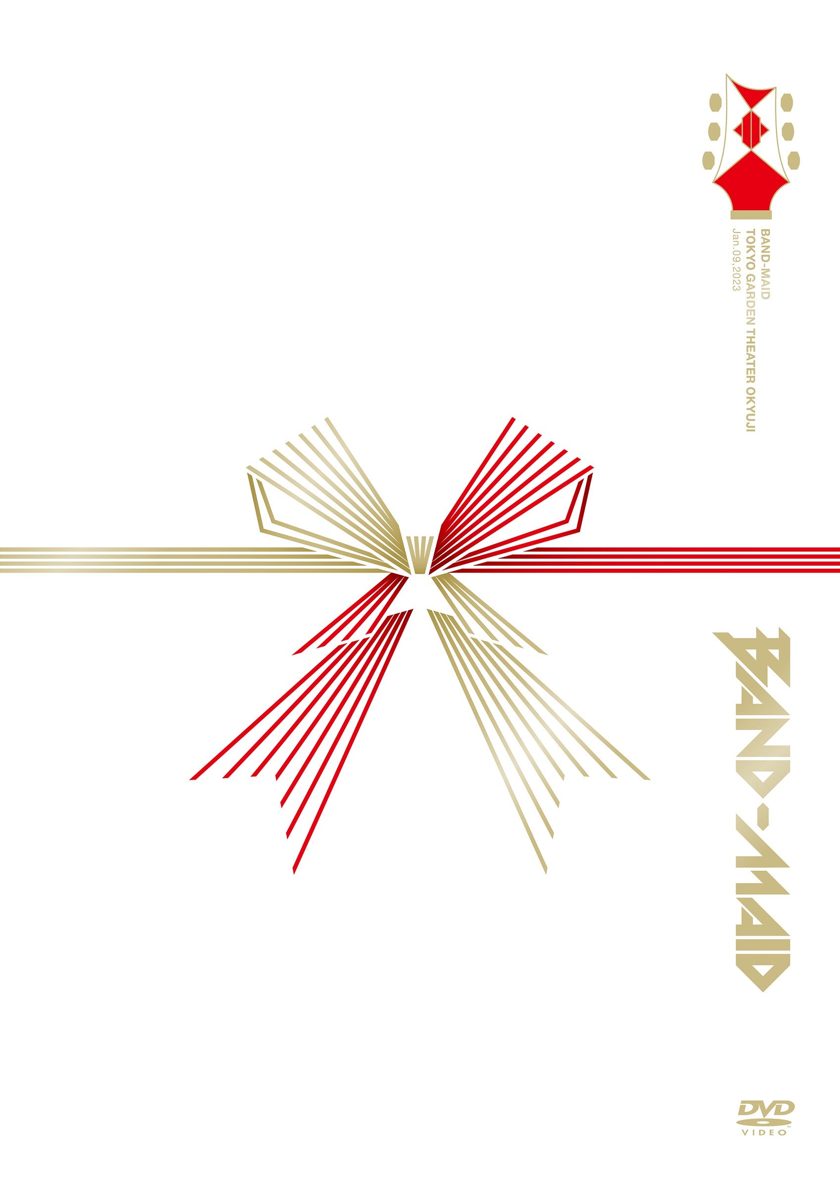 BAND-MAID "BAND-MAID TOKYO GARDEN THEATER OKYUJI(Jan.09,2023)" Normal Edition (1DVD) Release on 26th April, 2023