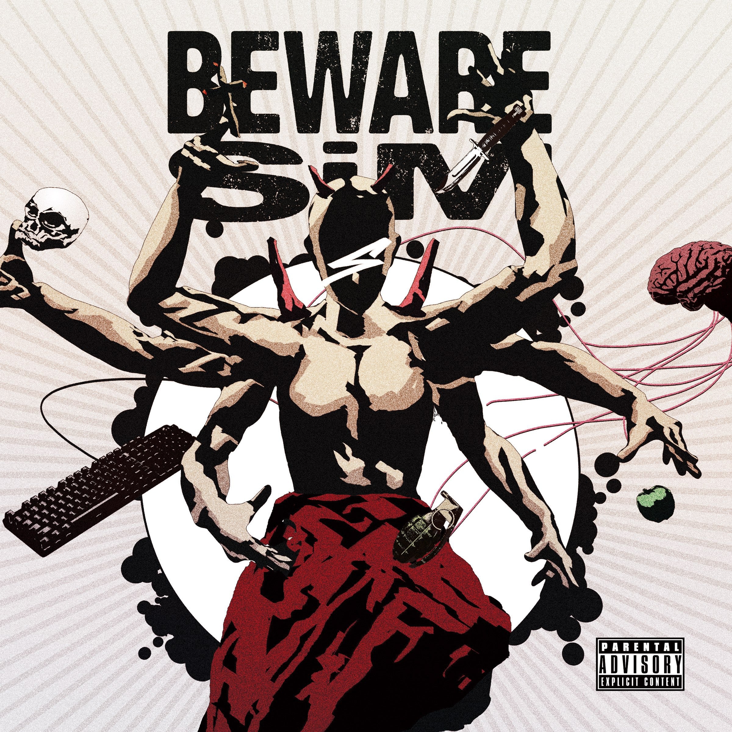 SiM EP "BEWARE" Normal Edition (CD Only) Release on September 21st,2022