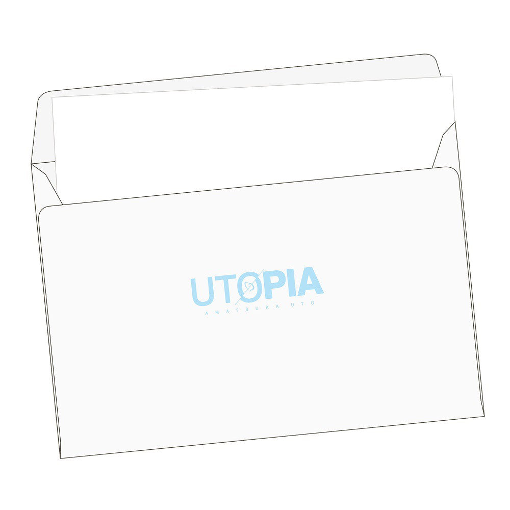 【Ponycanyon Online Limited Version / Tenshimp Set】Amatsuka Uto CD "UTOPIA" limited merch set (CD+Acrylic Stand) release on December15th,2021