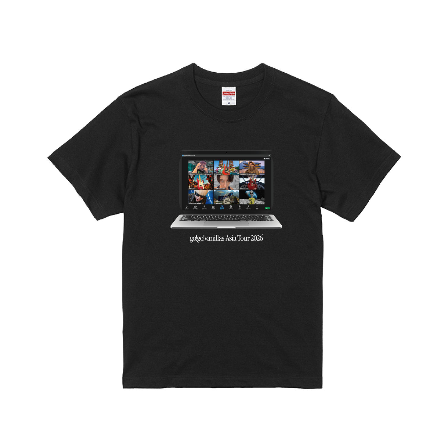 Asia Tour 2026 T-Shirt (BLACK) - Size: L