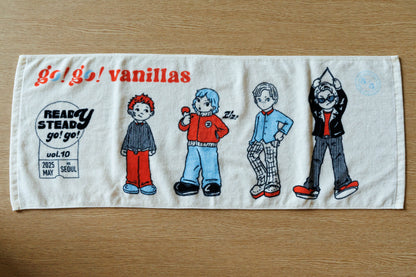 READY STEADY go!go! vol.10 in Seoul Face Towel [go!go!vanillas]