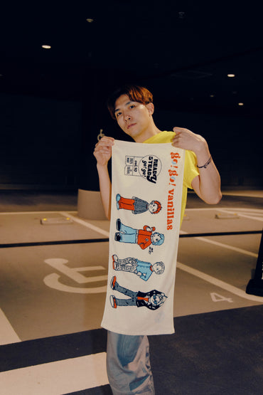 READY STEADY go!go! vol.10 in Seoul Face Towel [go!go!vanillas]