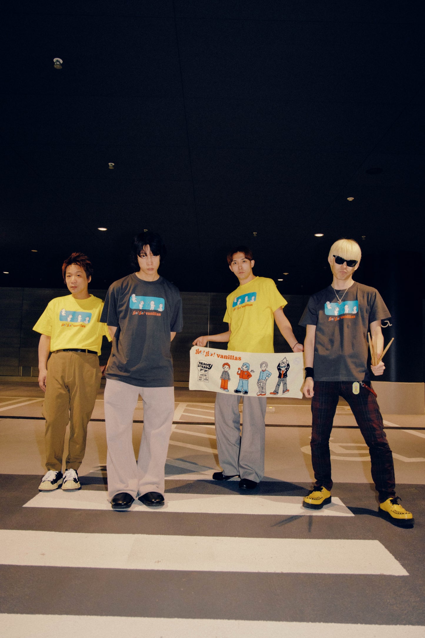 READY STEADY go!go! vol.10 in Seoul Face Towel [go!go!vanillas]