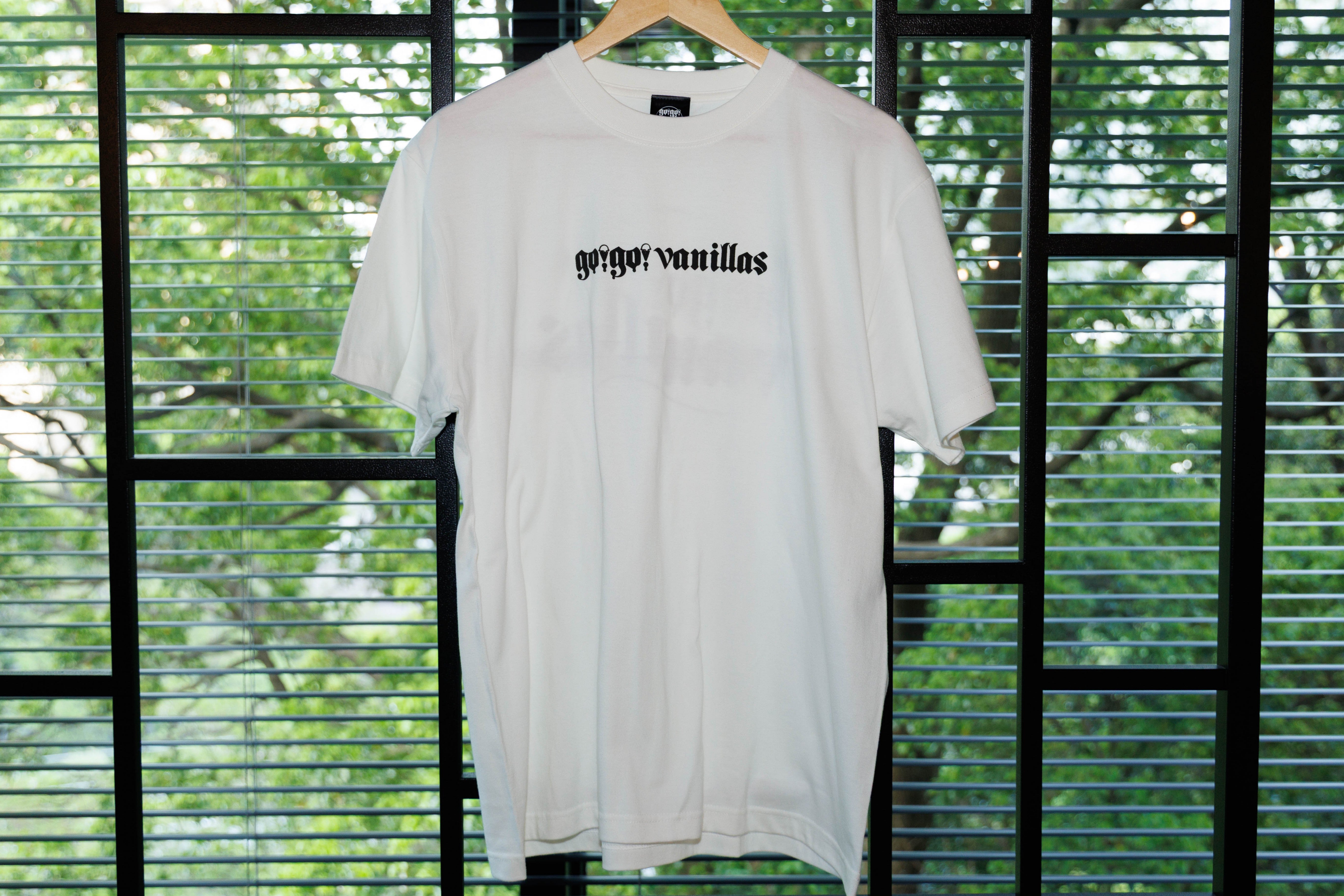 PUFF PRINT LOGO T-shirt Vanilla White - Medium (JP Size) [go!go!vanillas]