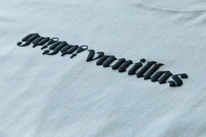 PUFF PRINT LOGO T-shirt Vanilla White - Large (JP Size) [go!go!vanillas]
