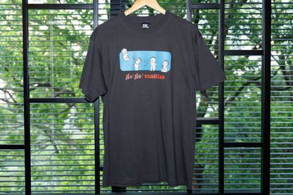READY STEADY go!go! vol.10 in Seoul T-shirt Charcoal Black - Extra Large (JP Size) [go!go!vanillas]