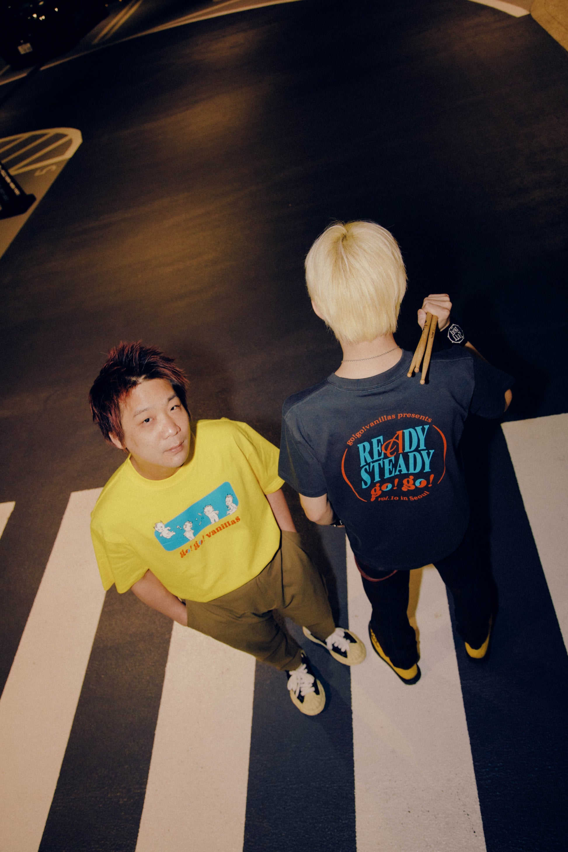 READY STEADY go!go! vol.10 in Seoul T-shirt Yellowk - Medium (JP Size) [go!go!vanillas]