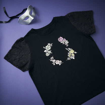 Lace Sleeve T-shirt [URASHIMASAKATASEN Happy Halloweeeen 2024]