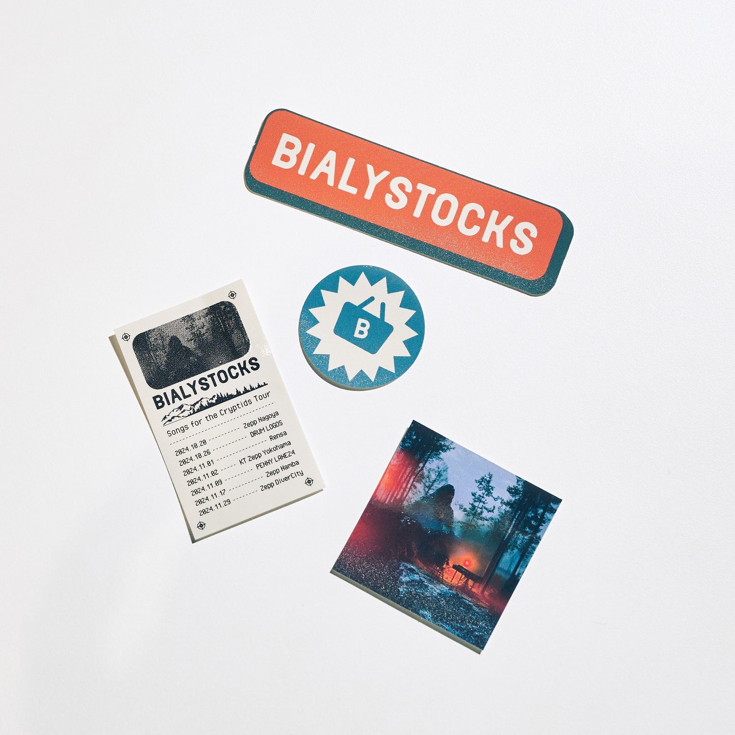 Sticker Pack "Songs for the Cryptids Tour" [Bialystocks]