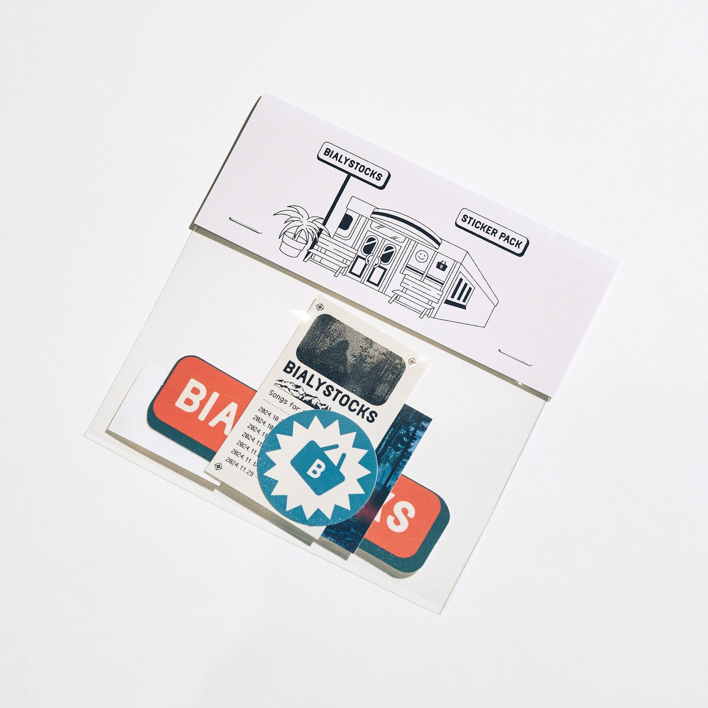 Sticker Pack "Songs for the Cryptids Tour" [Bialystocks]