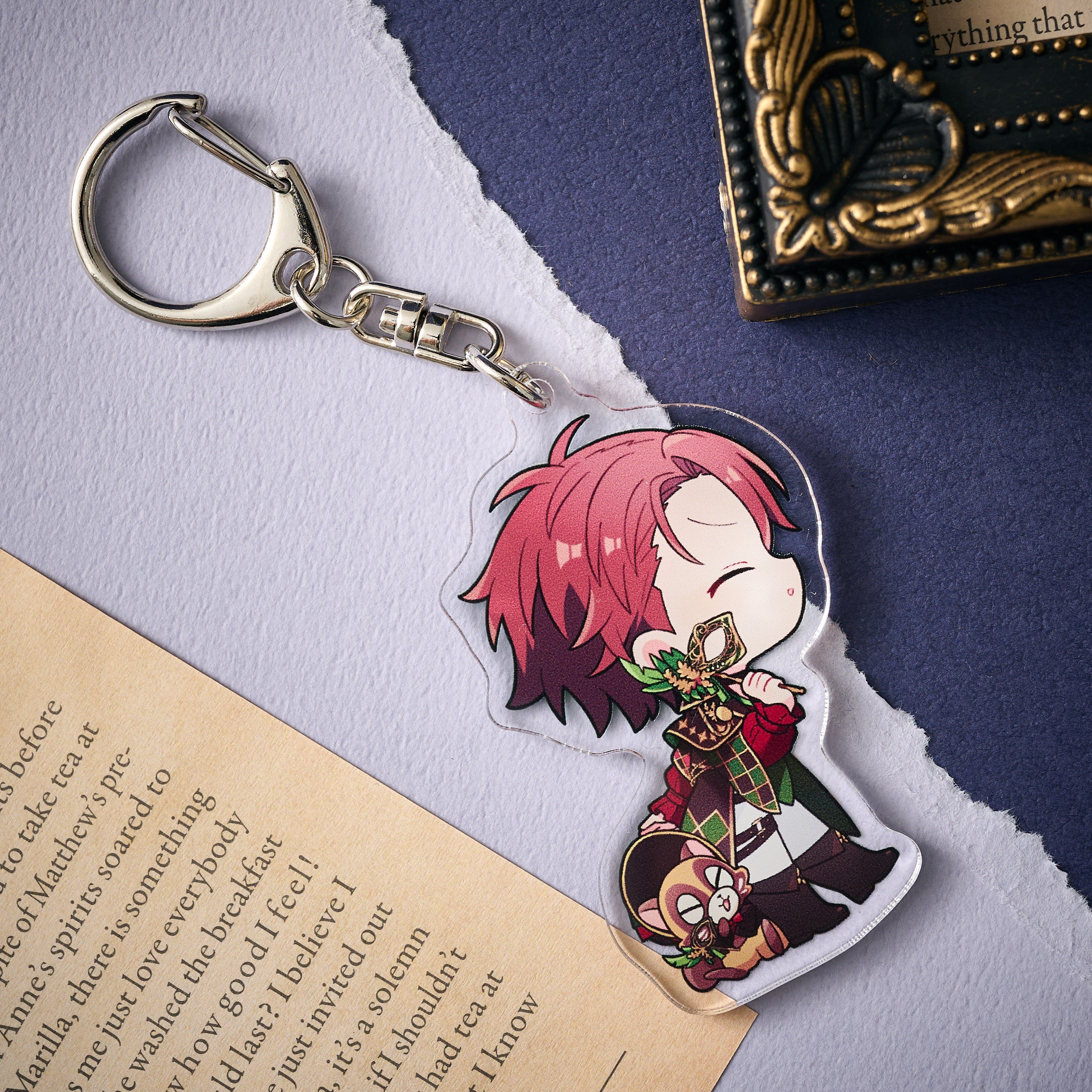 Acrylic Key Chain Uratanuki [URASHIMASAKATASEN Happy Halloweeeen 2024]