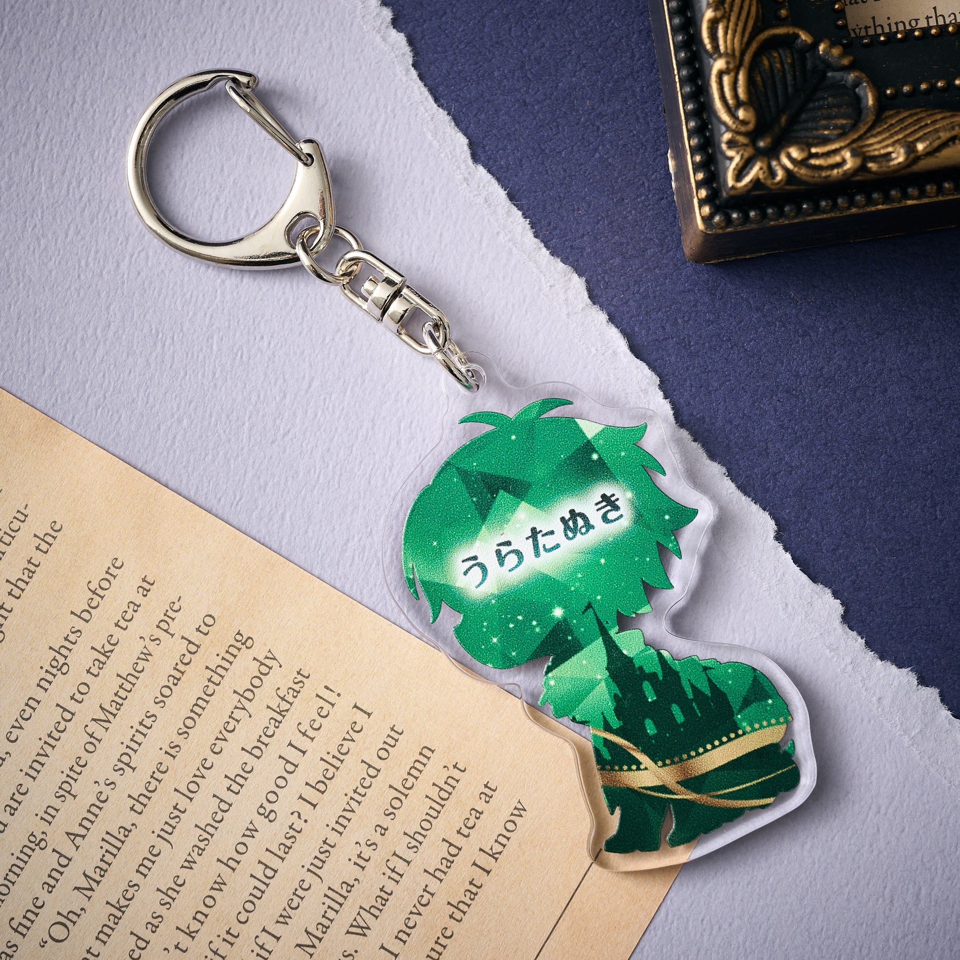 Acrylic Key Chain Uratanuki [URASHIMASAKATASEN Happy Halloweeeen 2024]