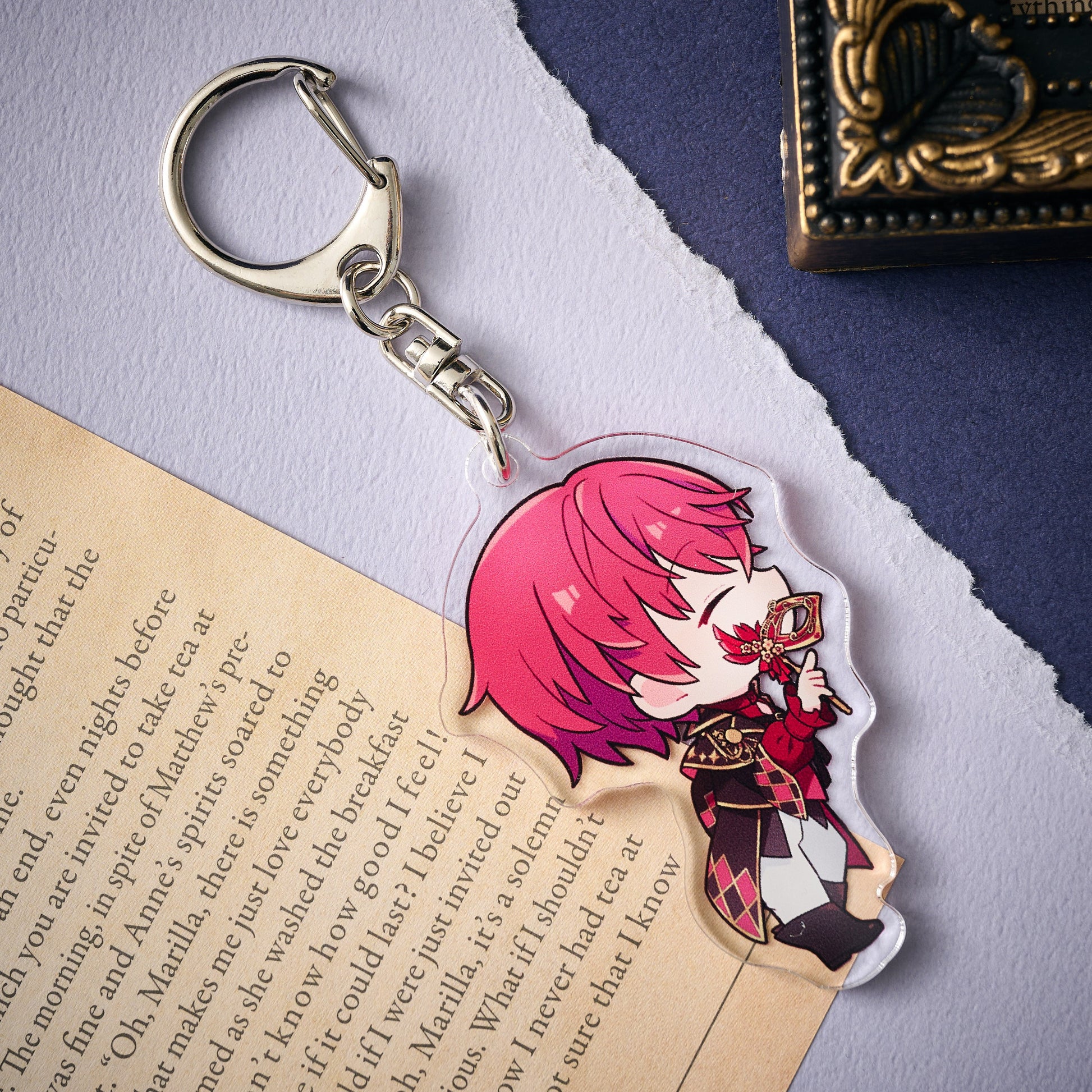 Acrylic Key Chain Tonari no Sakata. [URASHIMASAKATASEN Happy Halloweeeen 2024]