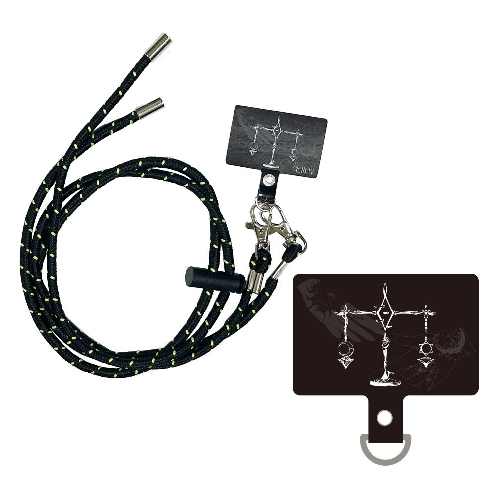 Religious-style design Phone Tab Strap [Misekai 2nd Oneman Live]