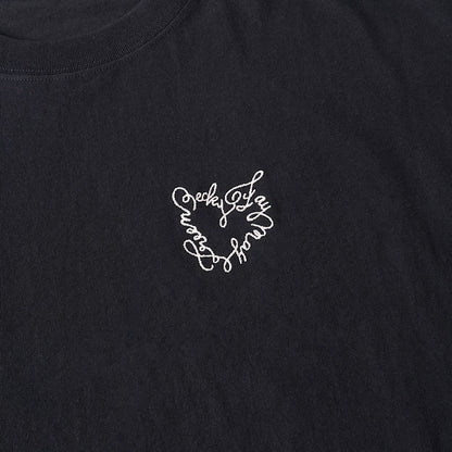 Embroidered T-shirts (Black) [IDOL FACTORY GIRL’S DAY]