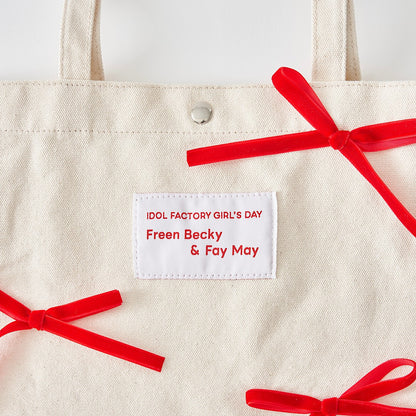 Ribboned Tote Bag [IDOL FACTORY GIRL’S DAY]