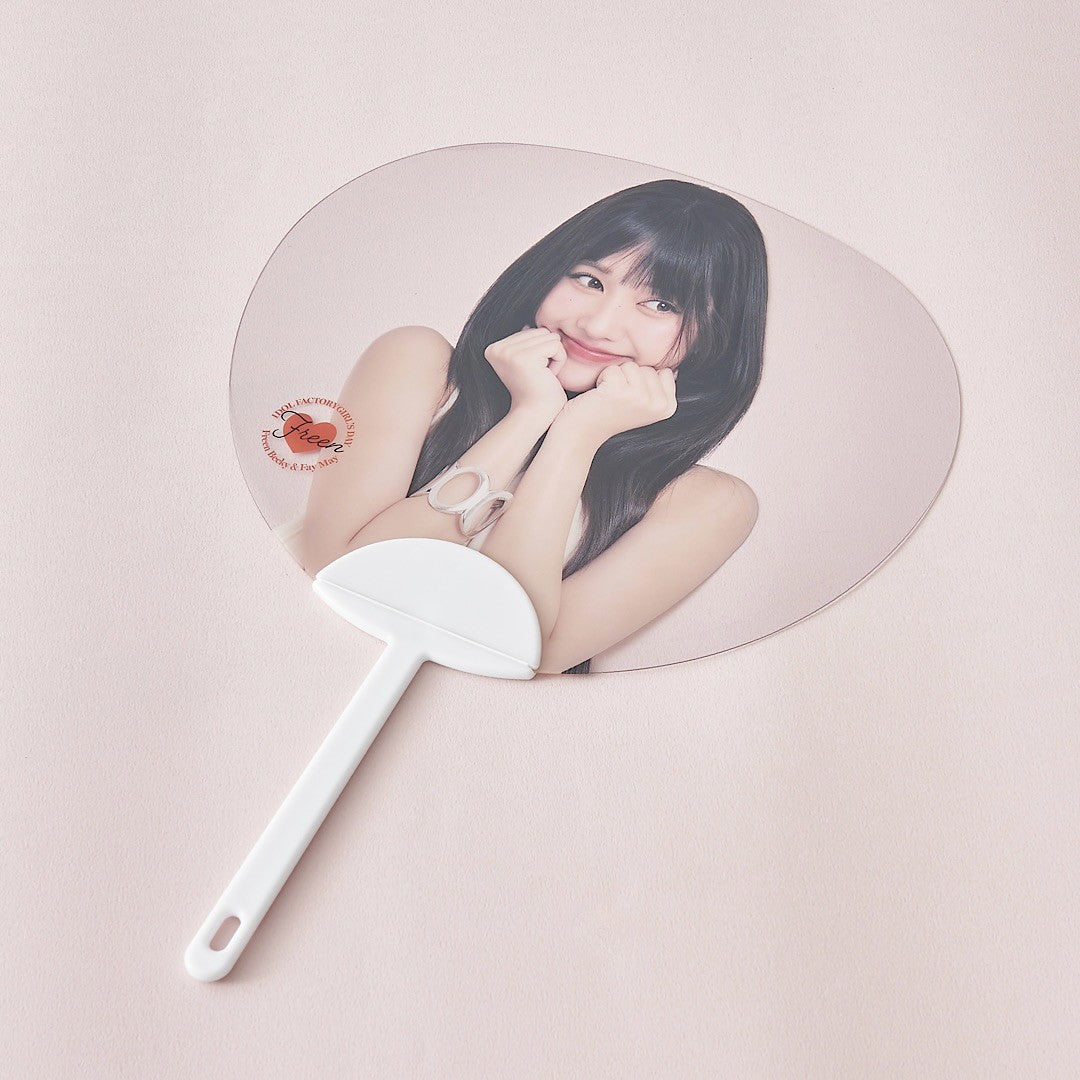 Clear Handheld fan (Freen) [IDOL FACTORY GIRL’S DAY]