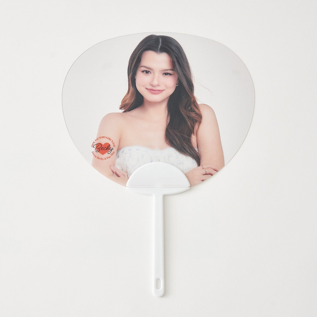 Clear Handheld fan (Becky) [IDOL FACTORY GIRL’S DAY]