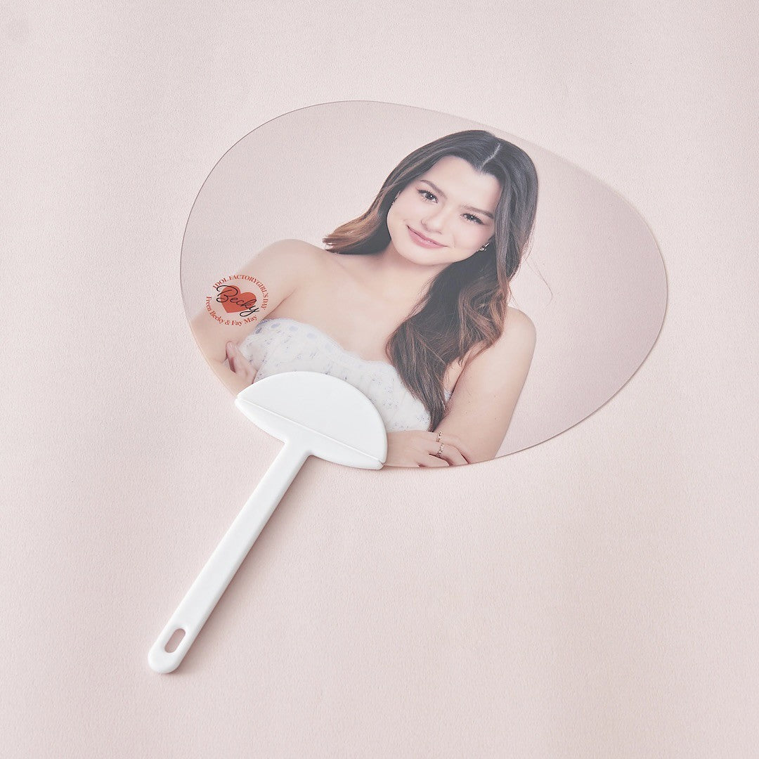 Clear Handheld fan (Becky) [IDOL FACTORY GIRL’S DAY]
