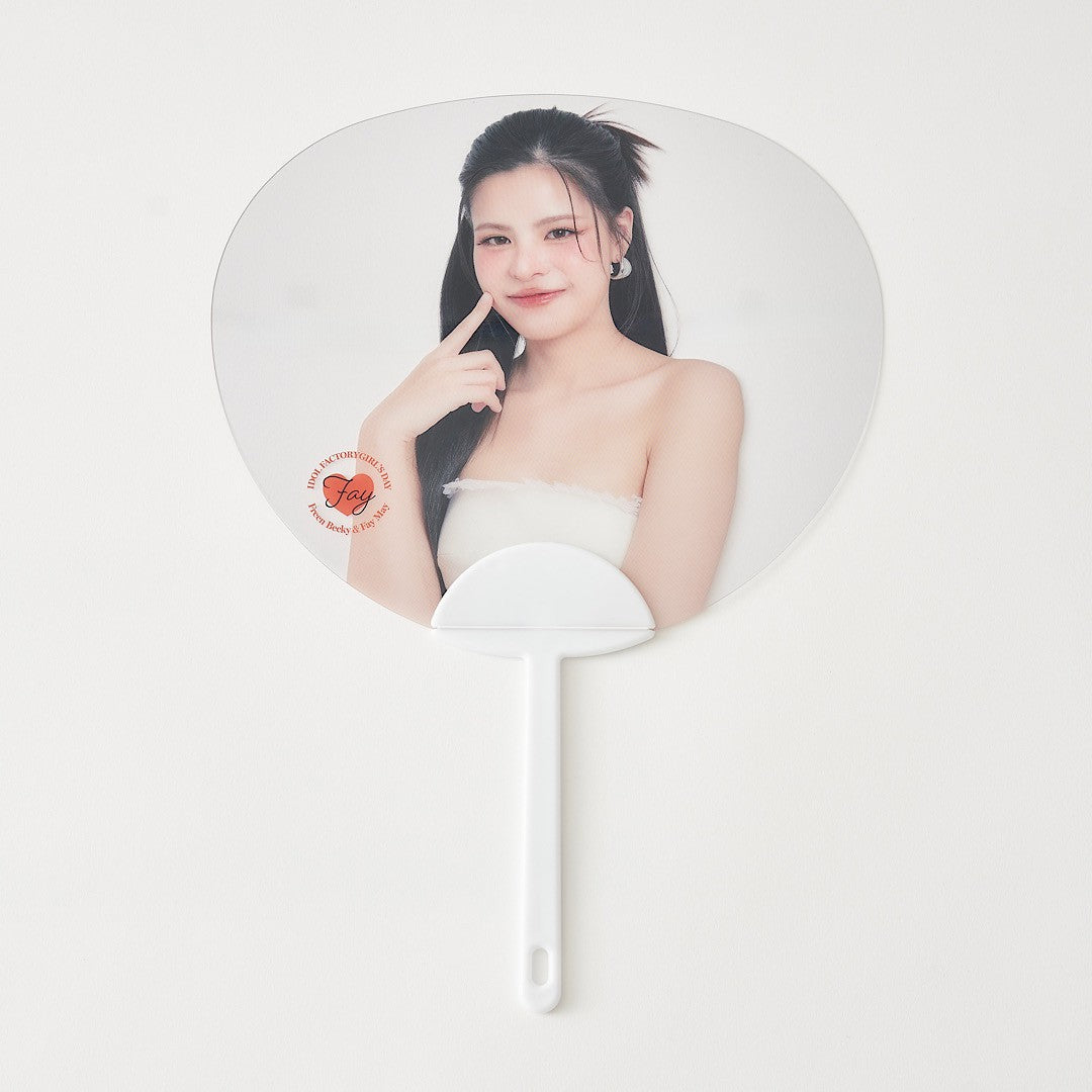 Clear Handheld fan (Fay) [IDOL FACTORY GIRL’S DAY]