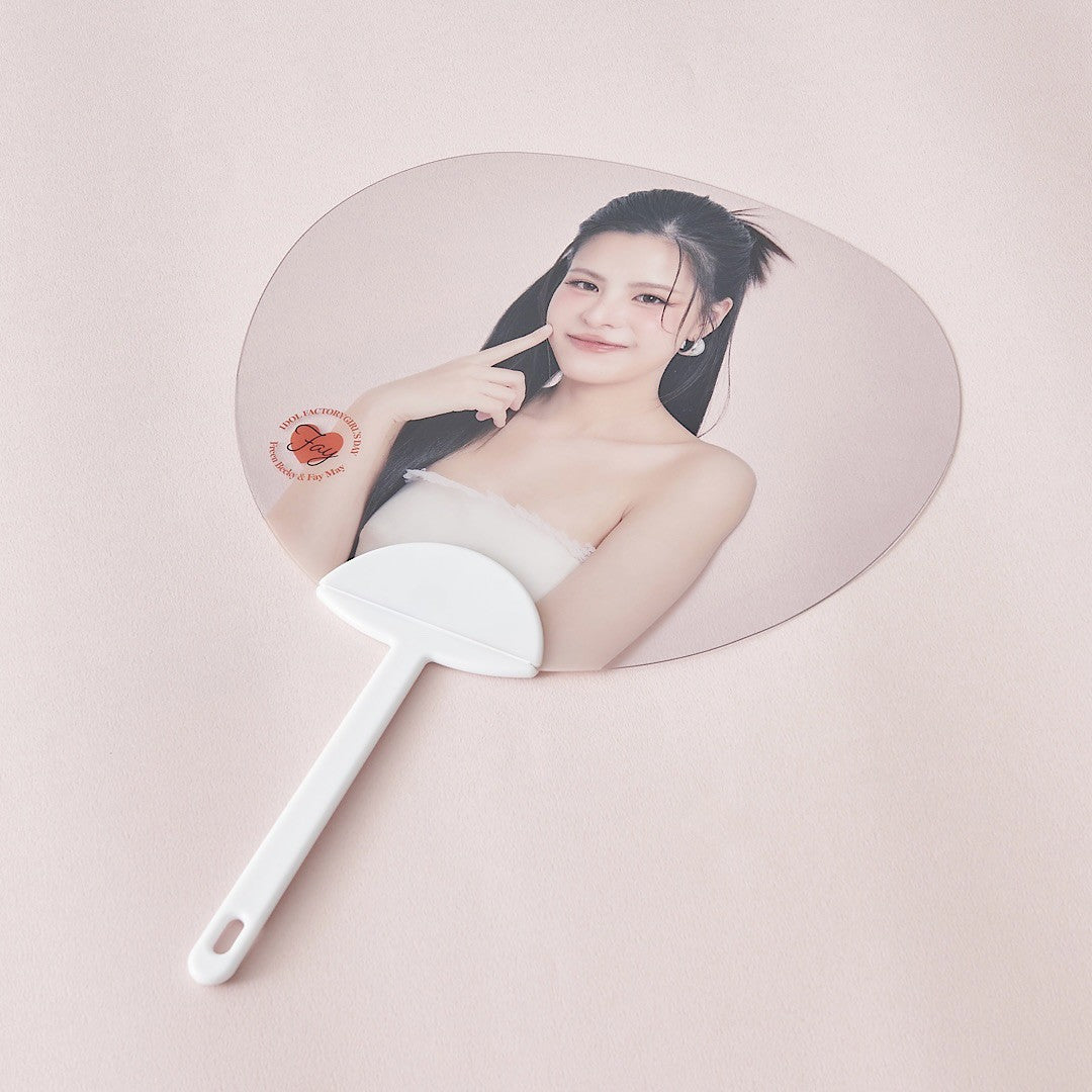 Clear Handheld fan (Fay) [IDOL FACTORY GIRL’S DAY]