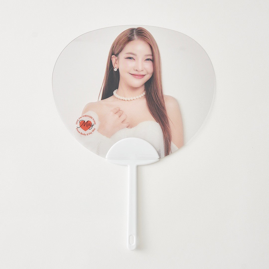 Clear Handheld fan (May) [IDOL FACTORY GIRL’S DAY]