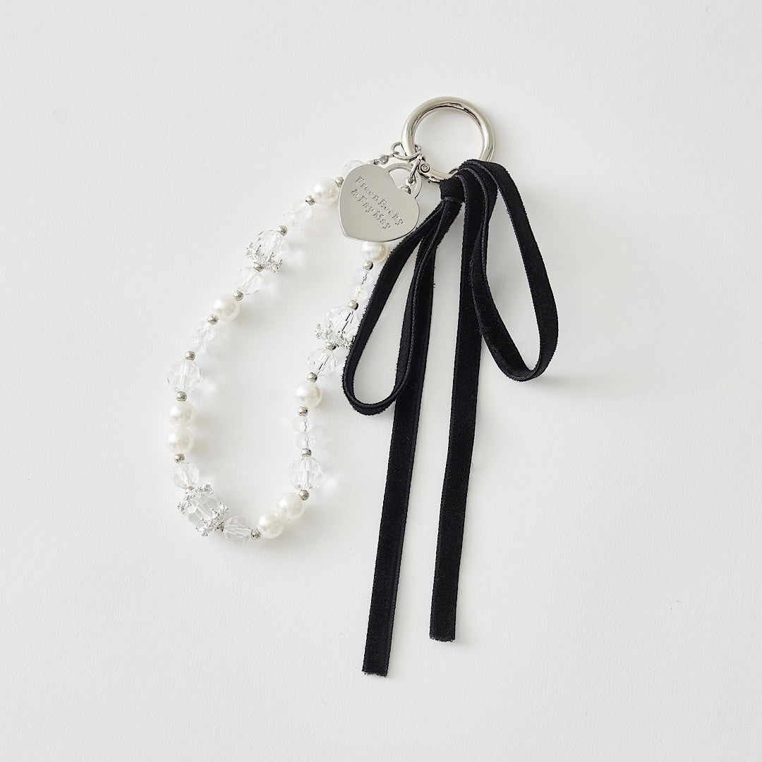 Beaded key holder with ribbon [IDOL FACTORY GIRL’S DAY]