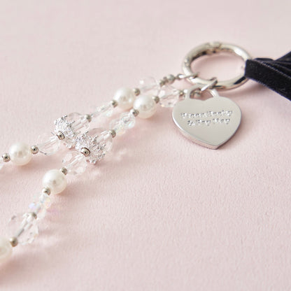 Beaded key holder with ribbon [IDOL FACTORY GIRL’S DAY]