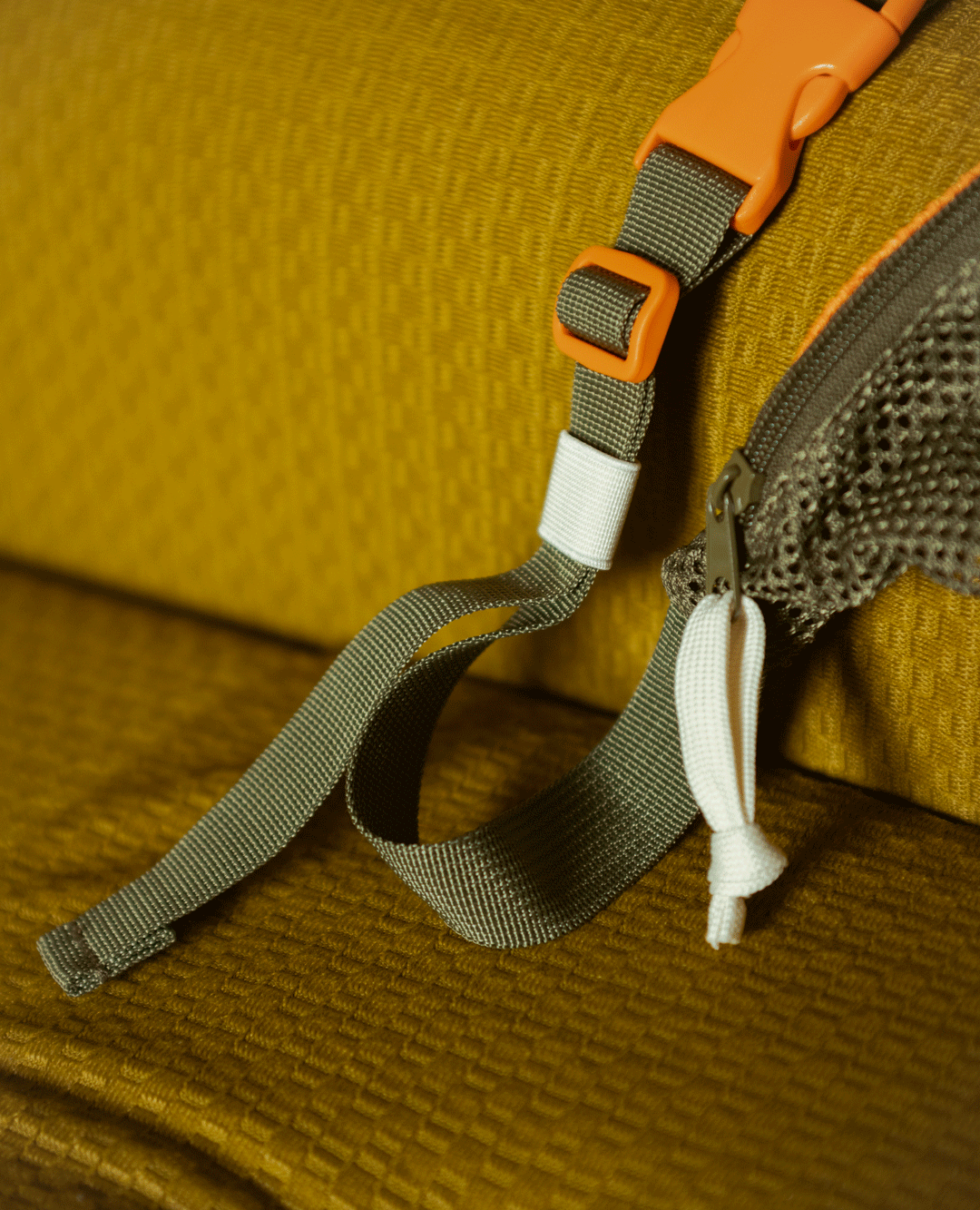 Bicolor Mesh Bag