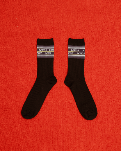 【1】Fade stripe socks