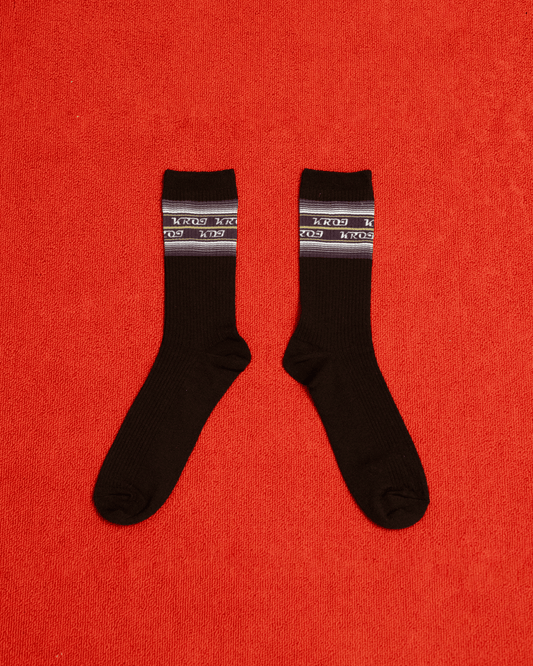 【1】Fade stripe socks