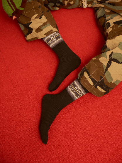【1】Fade stripe socks