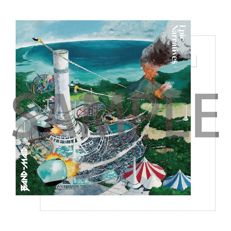 BAND-MAID "Epic Narratives" Normal Edition (CD Only) Release on September 25th, 2024