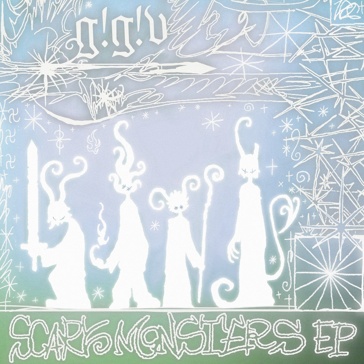 go!go!vanillas "SCARY MONSTERS" EP [CD+Blu-ray]