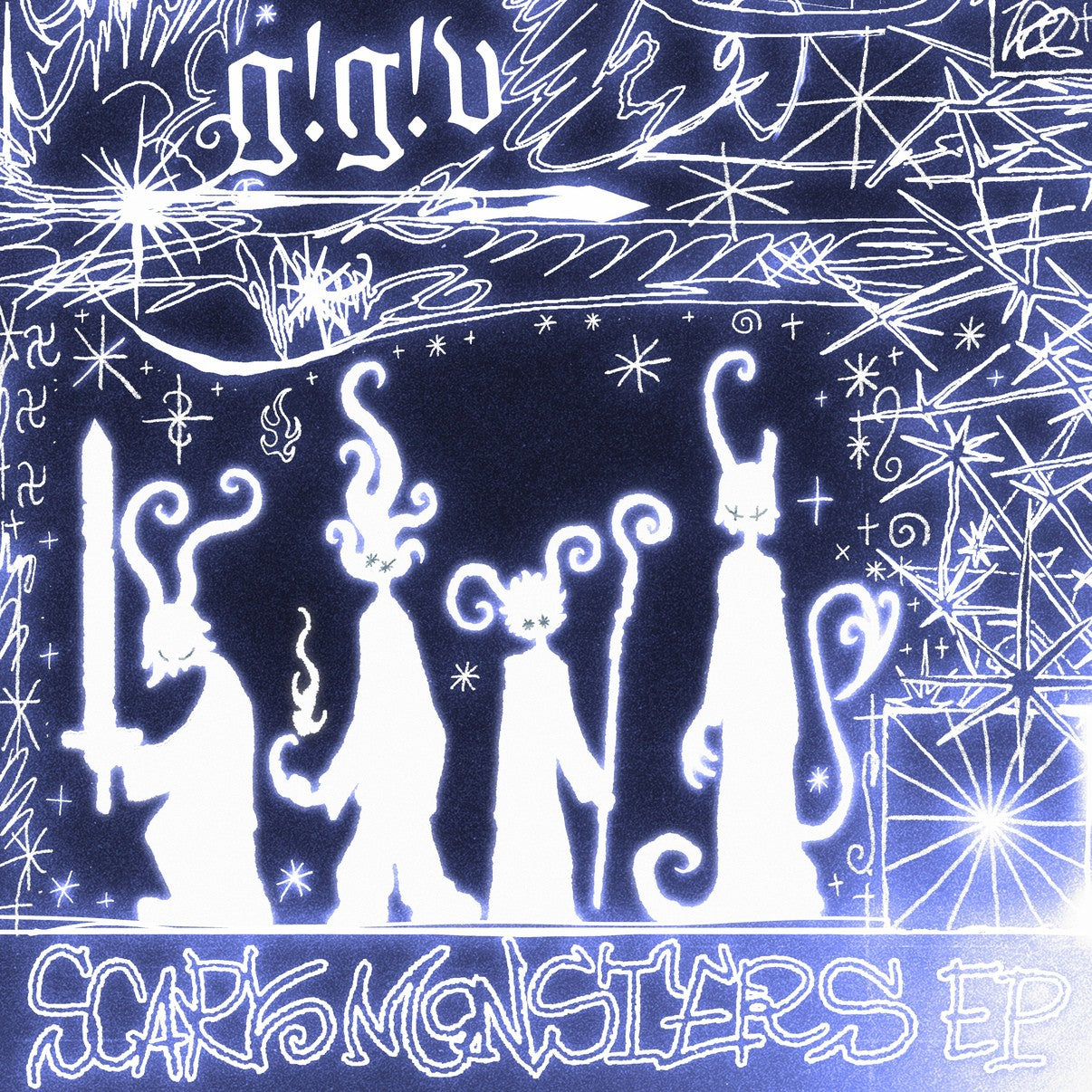 go!go!vanillas "SCARY MONSTERS" EP [CD Only]