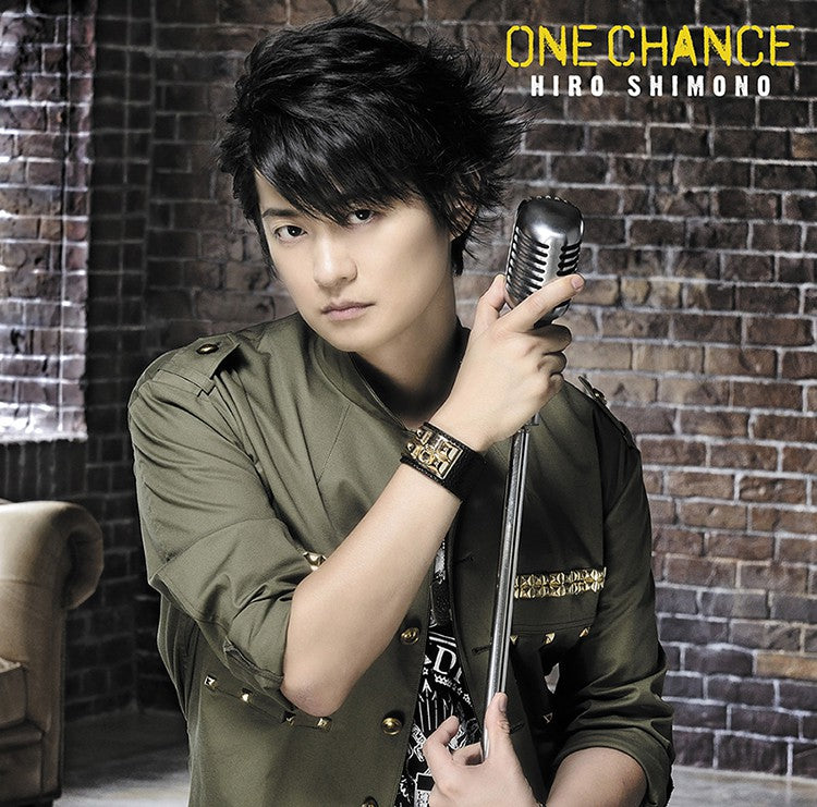 Shimono Hiro Single "ONE CHANCE" Limited Edition A (CD+DVD)