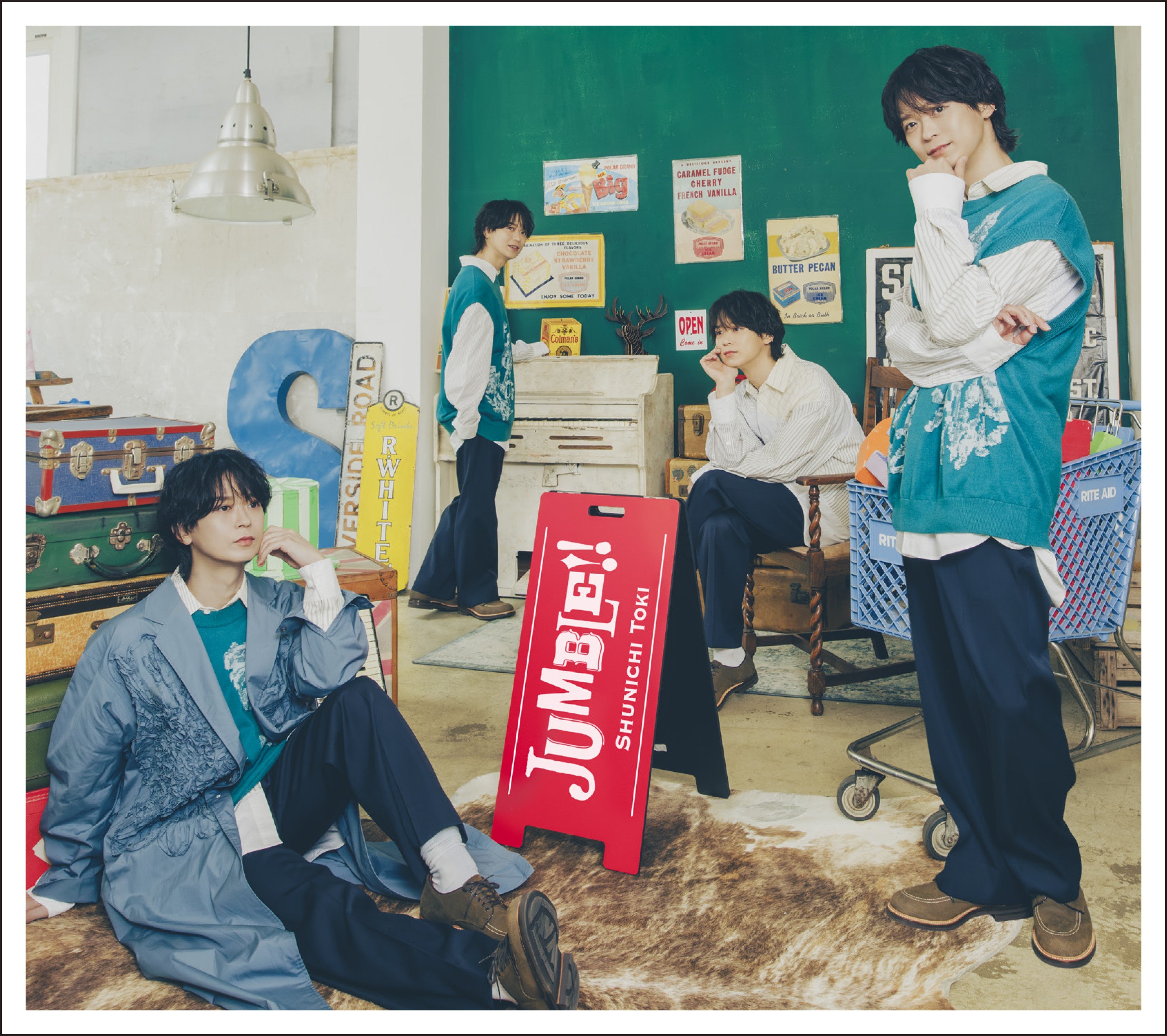 [Limited Edition] Shunichi Toki - 2nd Full Album "JUMBLE!!" (CD+Blu-ray)