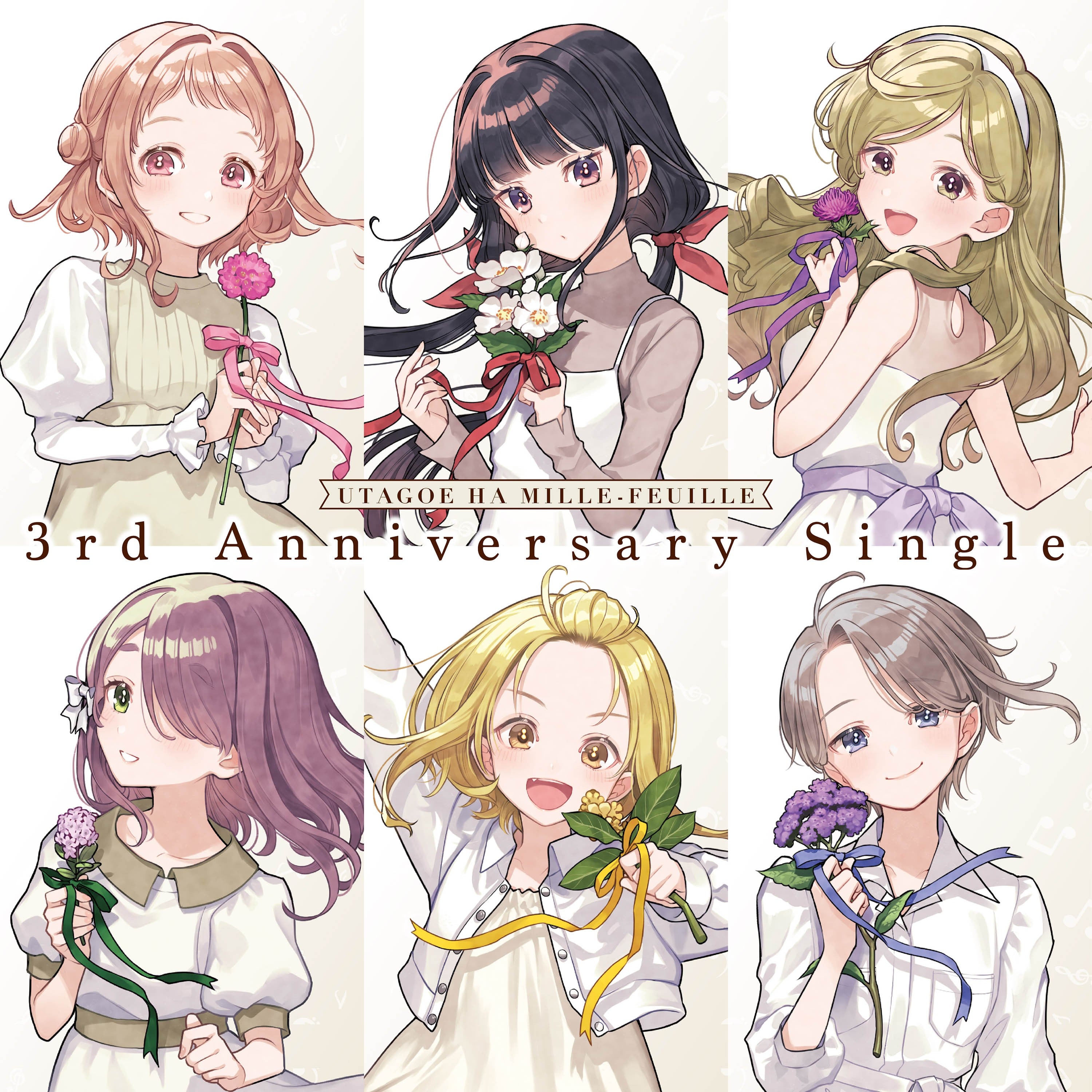 "Harmony of Mille-Feuille" 3rd Anniversary Single"Utagoe Hi-Six/STAY GOLD"