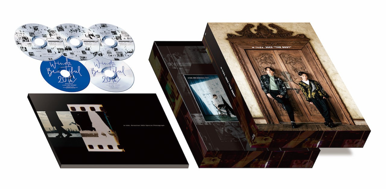 【Ponycanyon Online Completely Limited Version】w-inds. Album 20XX"THE BEST" (4CD+DVD+Photo Book)Release on March14th 2021