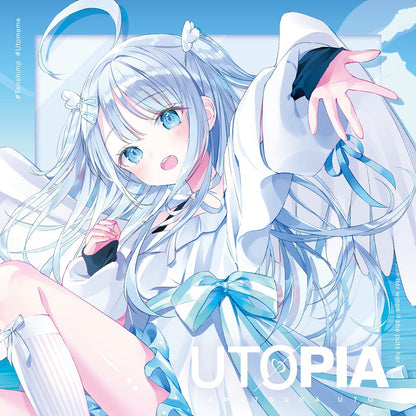 【Ponycanyon Online Limited Version / Tenshimp Set】Amatsuka Uto CD "UTOPIA" limited merch set (CD+Acrylic Stand) release on December15th,2021