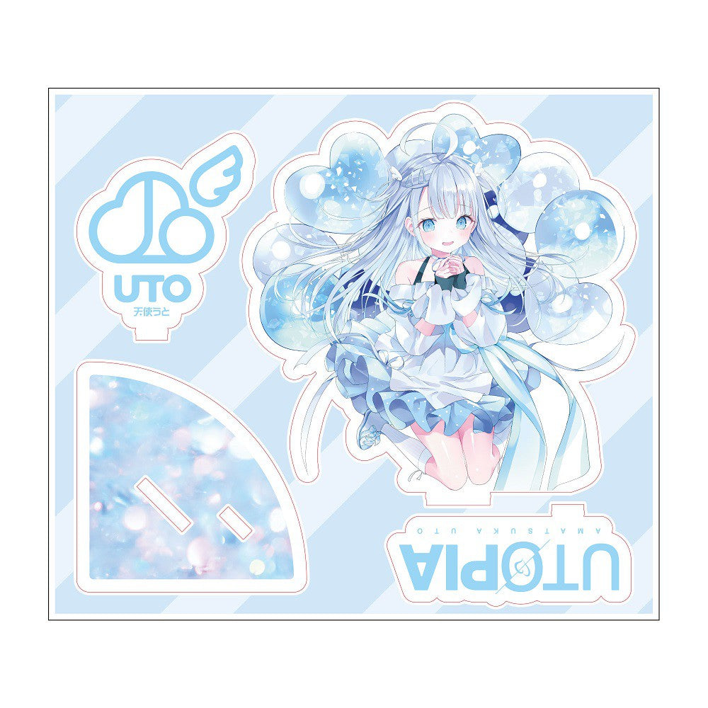 【Ponycanyon Online Limited Version / Tenshimp Set】Amatsuka Uto CD "UTOPIA" limited merch set (CD+Acrylic Stand) release on December15th,2021