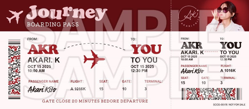 [PONYCANYON SHOP Limited Edition] Akari Kito 3rd full album "Journey" (CD+2CDs+Blu-ray)