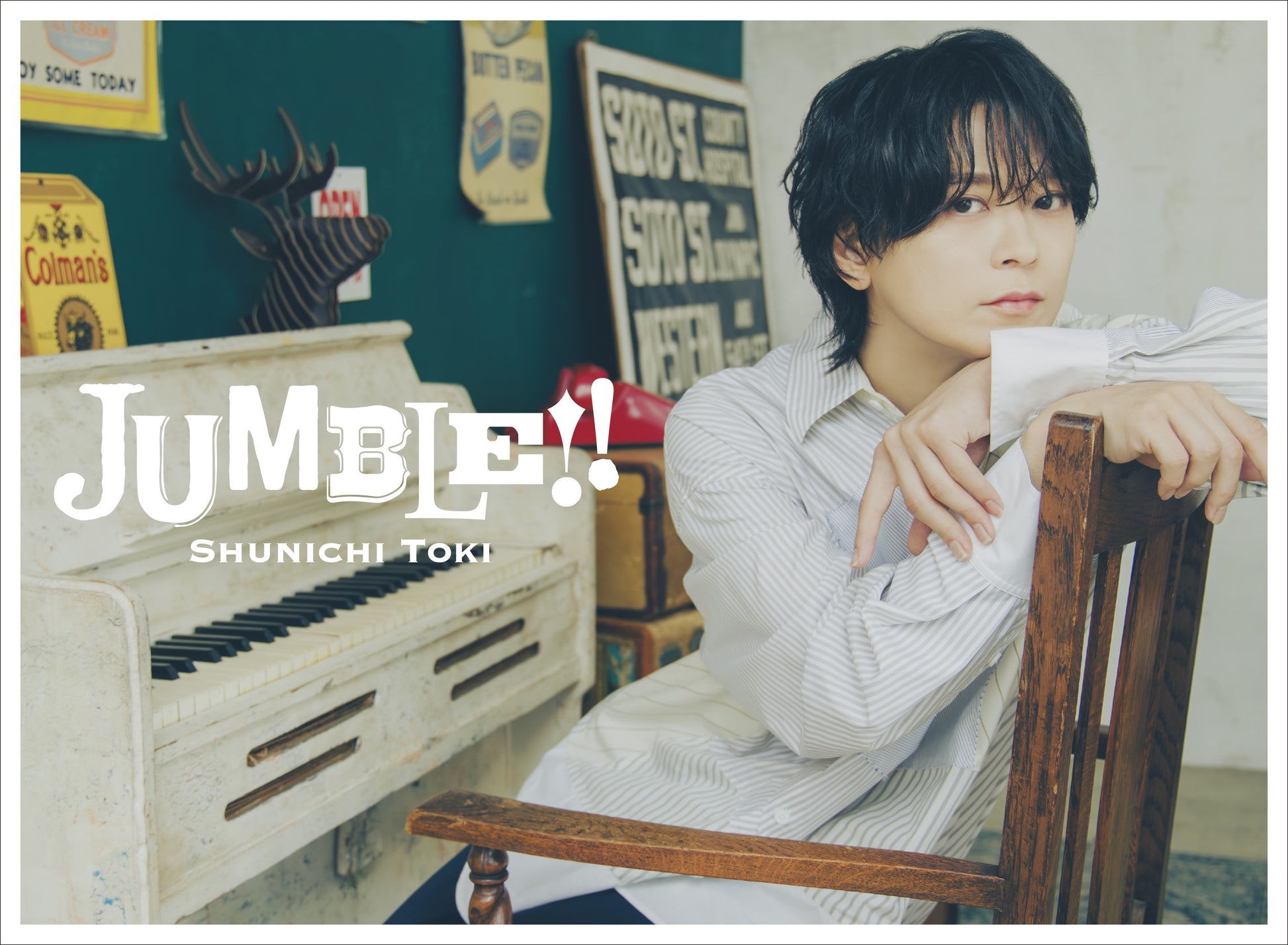 [PONYCANYON SHOP Deluxe Edition] Shunichi Toki - 2nd Full Album "JUMBLE!!" (CD+Blu-ray)