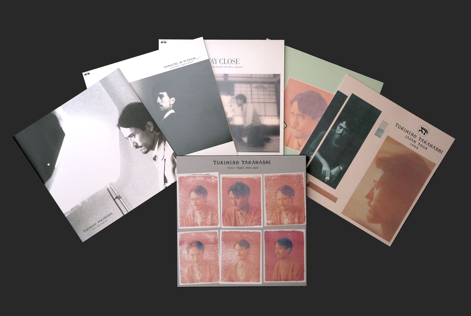 【LIMITED QUANTITY】Yukihiro Takahashi "T.E.N.T Years Vinyl Box" (30cmVinyl 2Disc+12inch Single Vinyl+2Live CD) Release on July 20th,2022