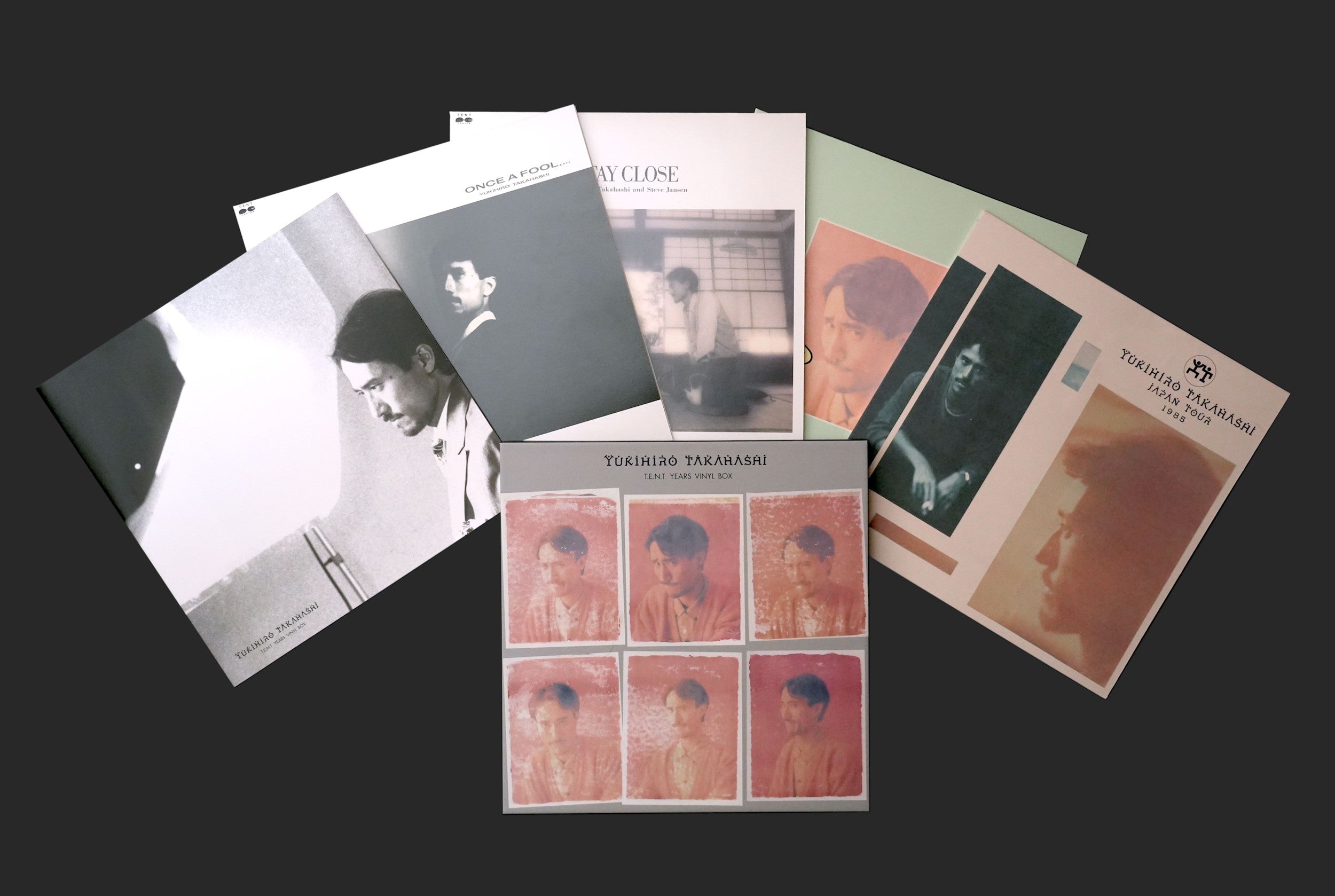 【LIMITED QUANTITY】Yukihiro Takahashi "T.E.N.T Years Vinyl Box" (30cmVinyl 2Disc+12inch Single Vinyl+2Live CD) Release on July 20th,2022